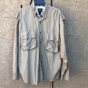 Men’s Team Realtree Outdoor Fishing Shirt Vented Sz Xl